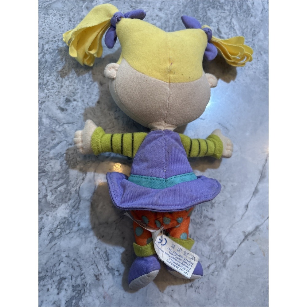Vintage 1998 Rugrats Angelica Starbeans stuffed Plush Mattel Nickelodeon - Picture 2 of 3